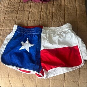 Texas Flag Athletic Shorts